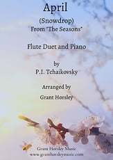 April for Flute Duet and Piano P.O.D. cover